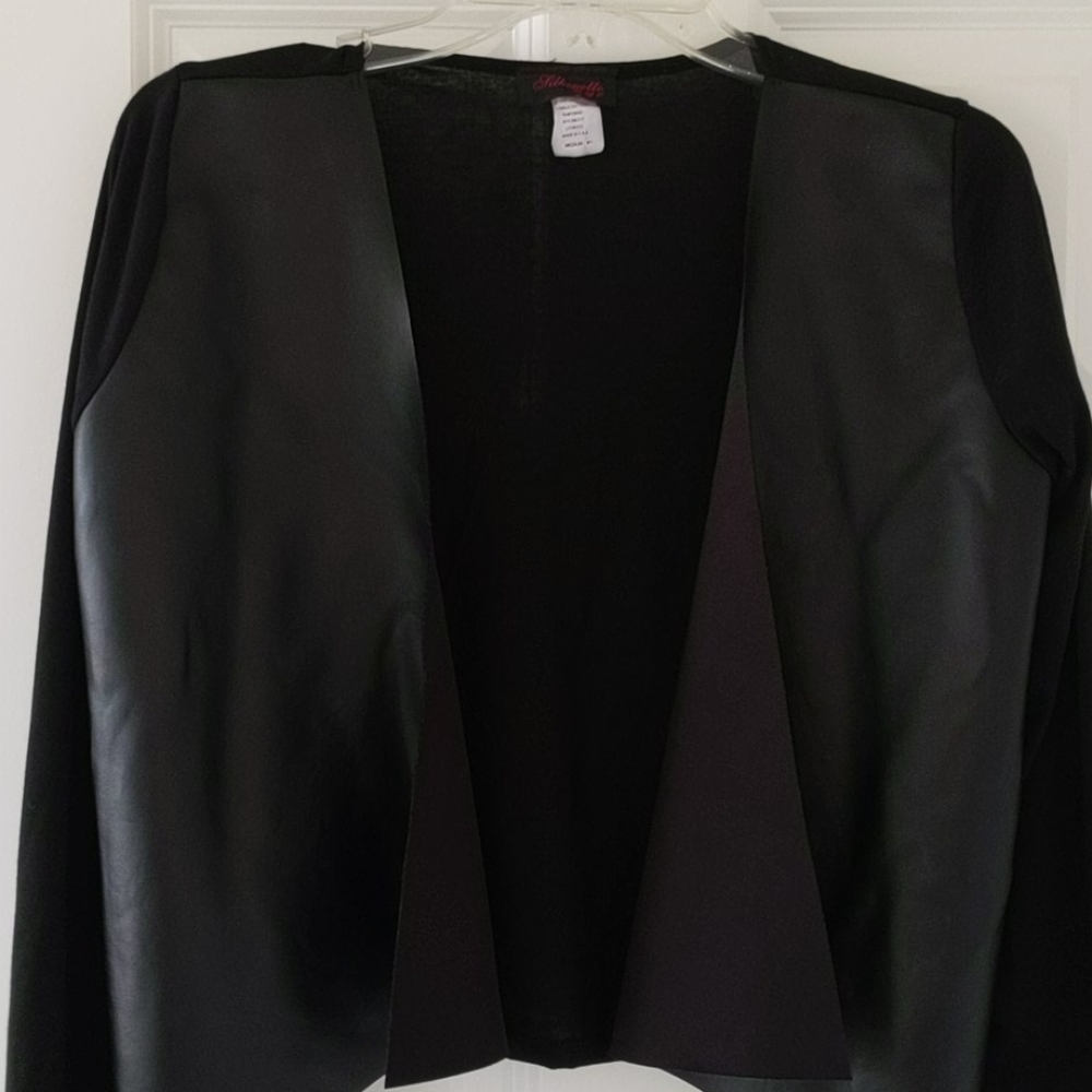 Long sleeve open shirt/shell